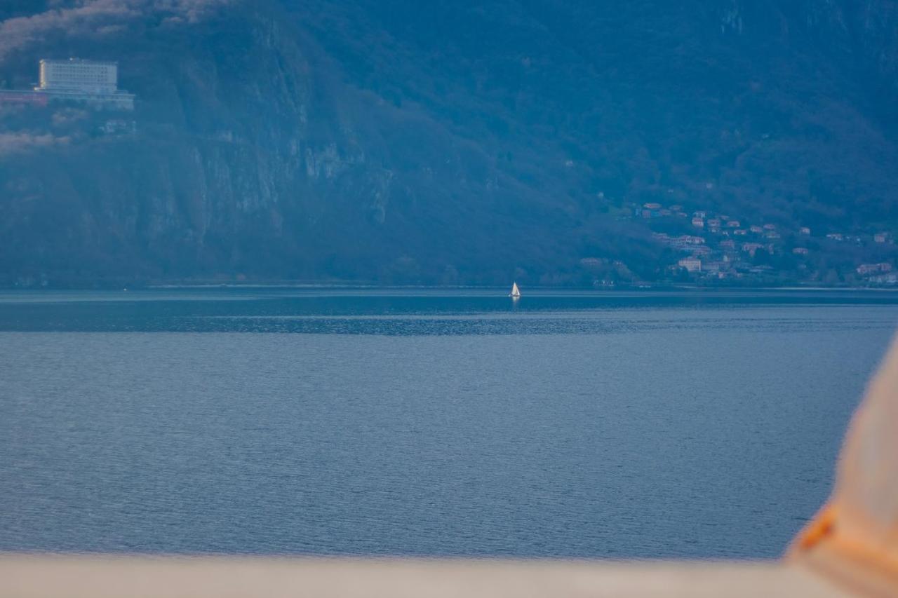 Appartamento Aglaia Luxury Lake View By Wonderful Italy Abbadia Lariana Esterno foto